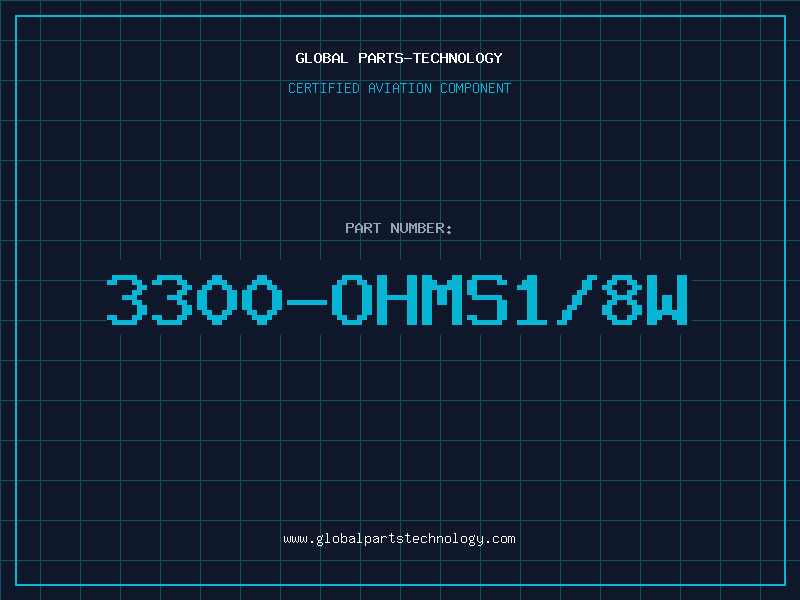 Aviation Part 3300-OHMS1/8W