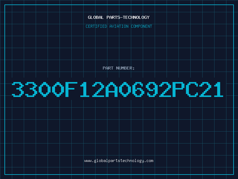 Aviation Part 3300F12A0692PC21