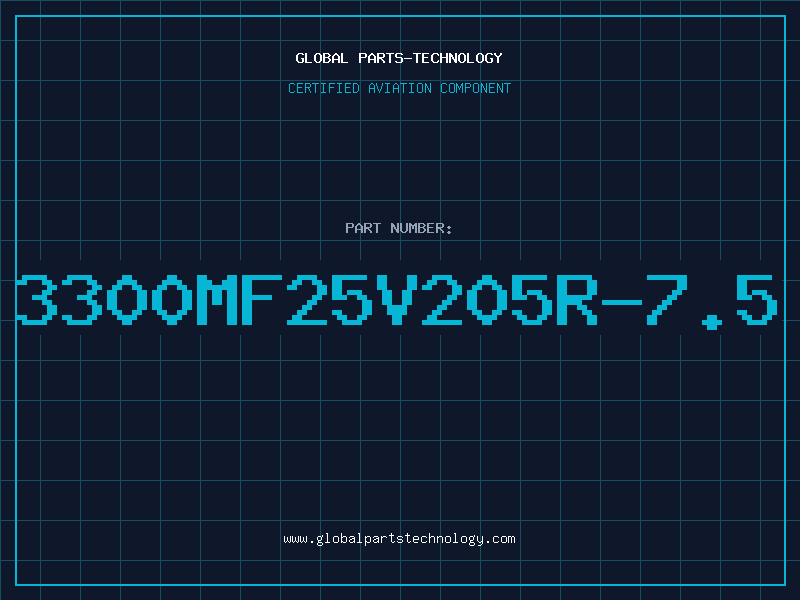 Aviation Part 3300MF25V205R-7.5