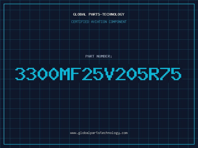 Aviation Part 3300MF25V205R75
