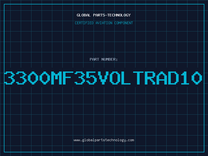Aviation Part 3300MF35VOLTRAD10