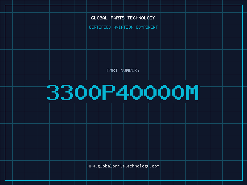 Aviation Part 3300P40000M