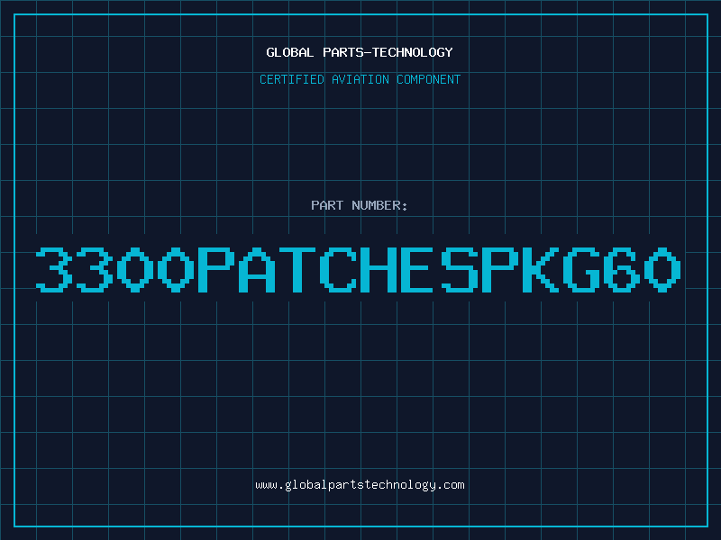 Aviation Part 3300PATCHESPKG60