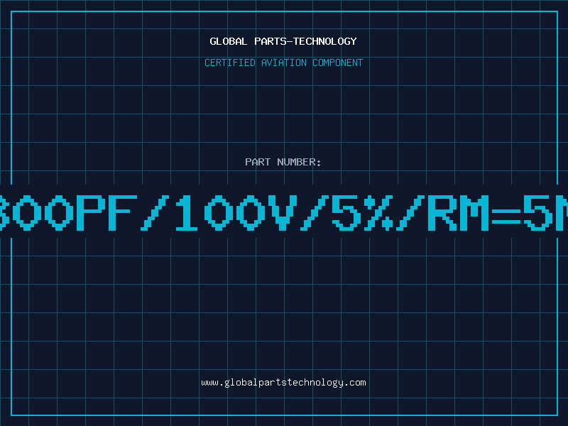 Aviation Part 3300PF/100V/5%/RM=5MM