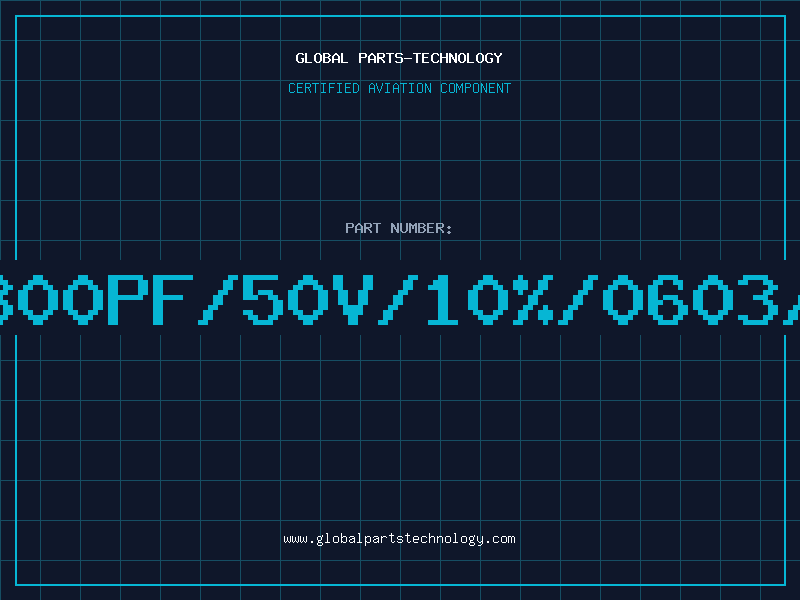 Aviation Part 3300PF/50V/10%/0603/T