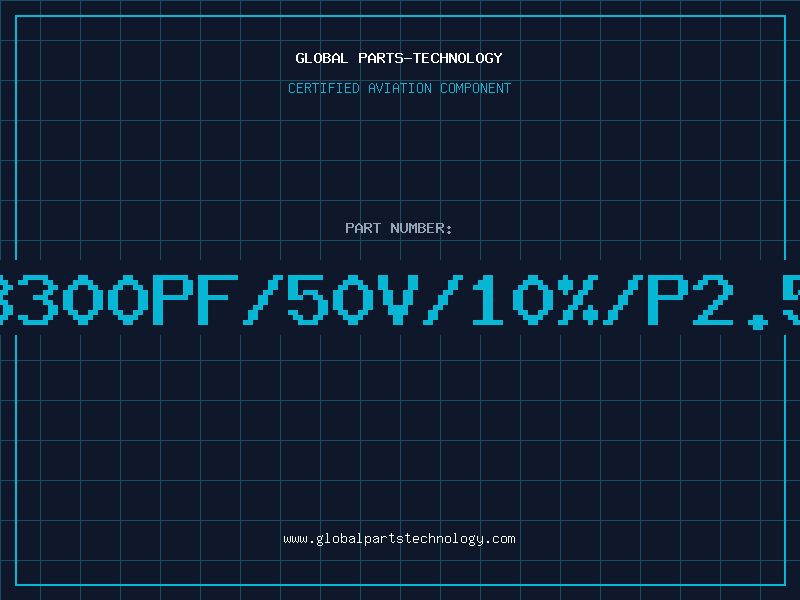 Aviation Part 3300PF/50V/10%/P2.5