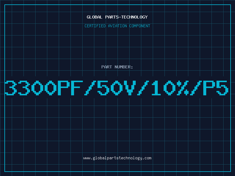 Aviation Part 3300PF/50V/10%/P5