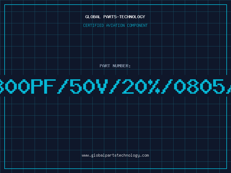 Aviation Part 3300PF/50V/20%/0805/T