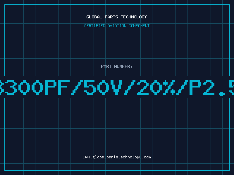 Aviation Part 3300PF/50V/20%/P2.5