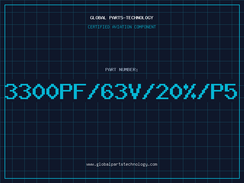 Aviation Part 3300PF/63V/20%/P5