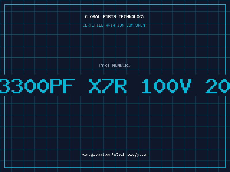 Aviation Part 3300PF X7R 100V 20