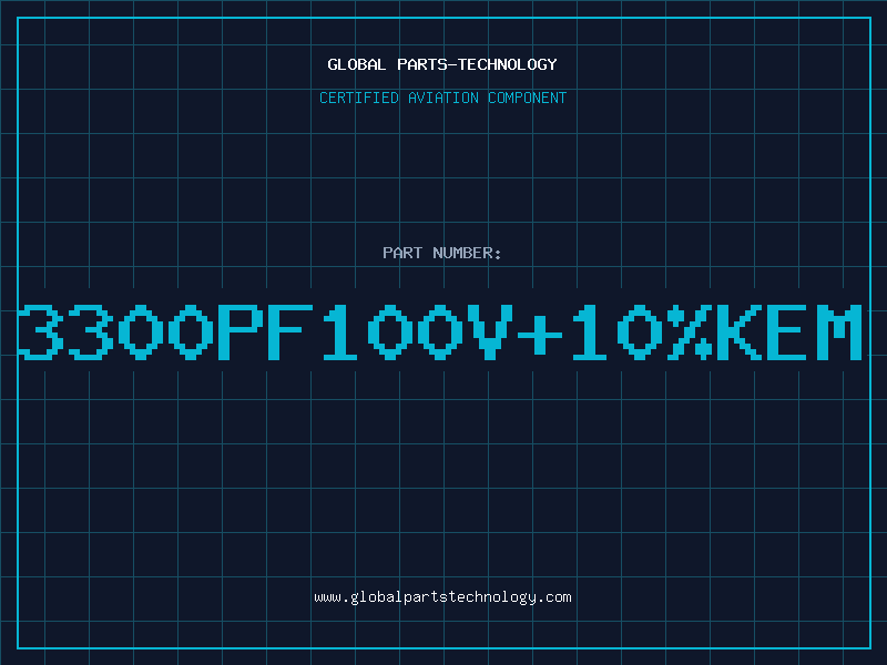 Aviation Part 3300PF100V+10%KEM