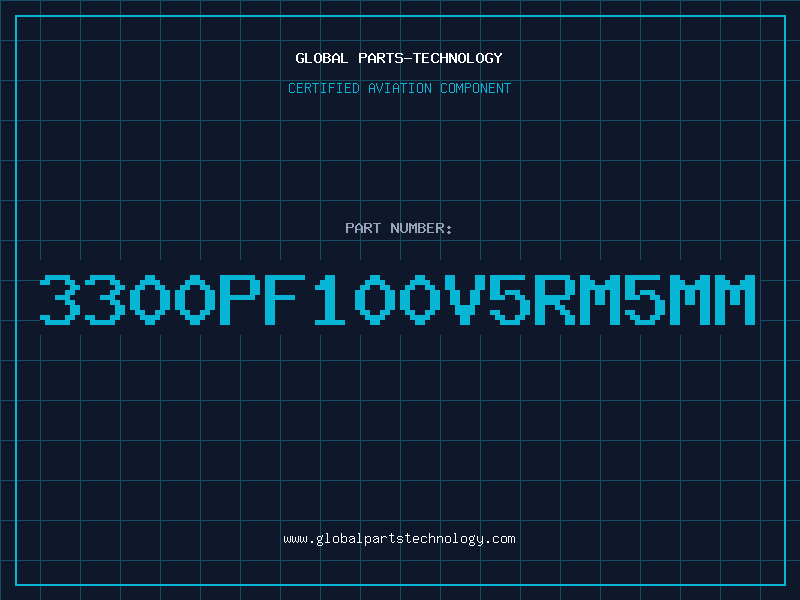 Aviation Part 3300PF100V5RM5MM