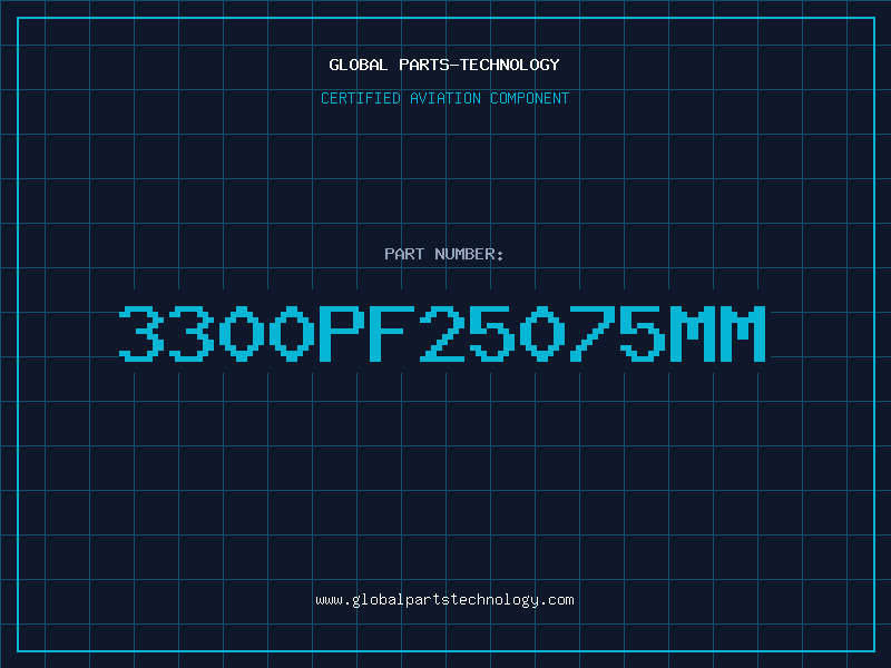 Aviation Part 3300PF25075MM