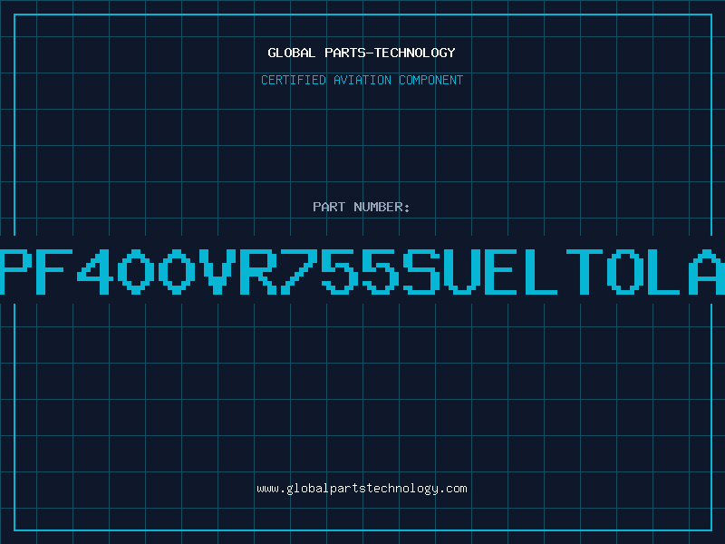 Aviation Part 3300PF400VR755SUELTOLACADO