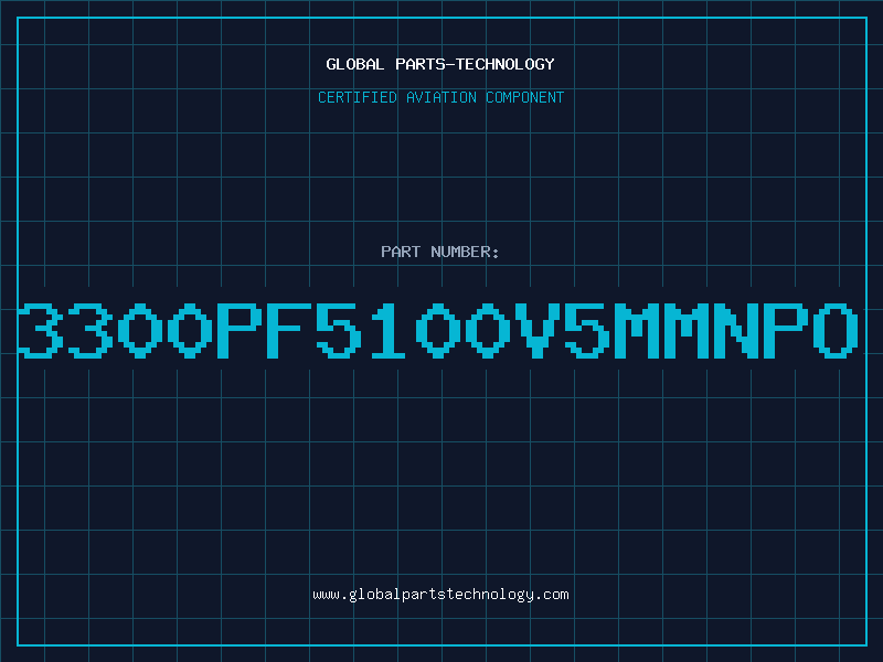 Aviation Part 3300PF5100V5MMNPO
