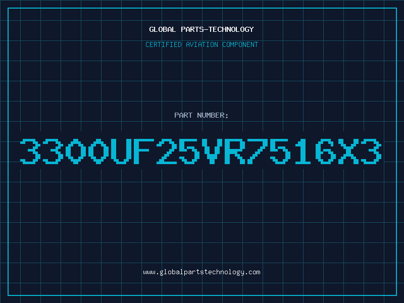 Aviation Part 3300UF25VR7516X3