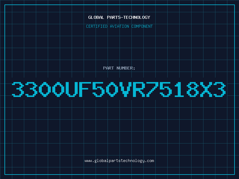 Aviation Part 3300UF50VR7518X3