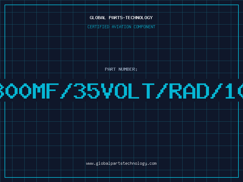 Aviation Part 3300mf/35Volt/Rad/105