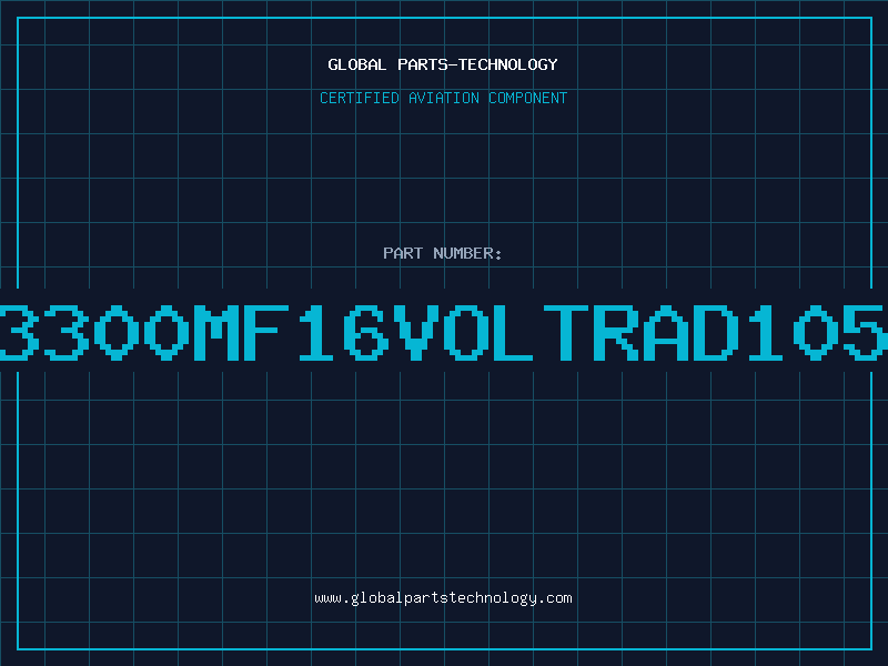 Aviation Part 3300mf16VoltRad105