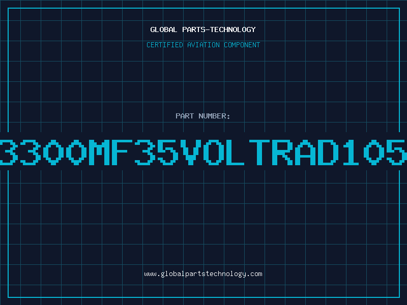 Aviation Part 3300mf35VoltRad105