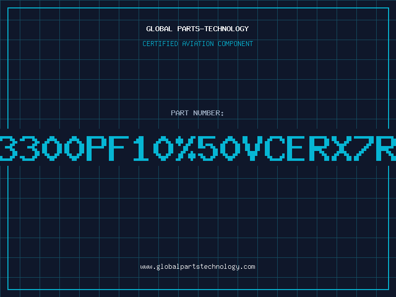 Aviation Part 3300pF10%50VCerX7R