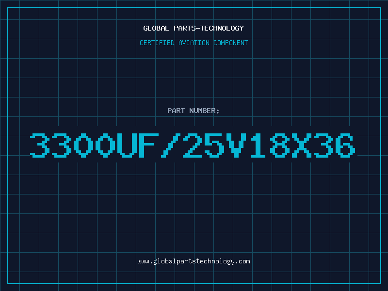 Aviation Part 3300uf/25V18x36