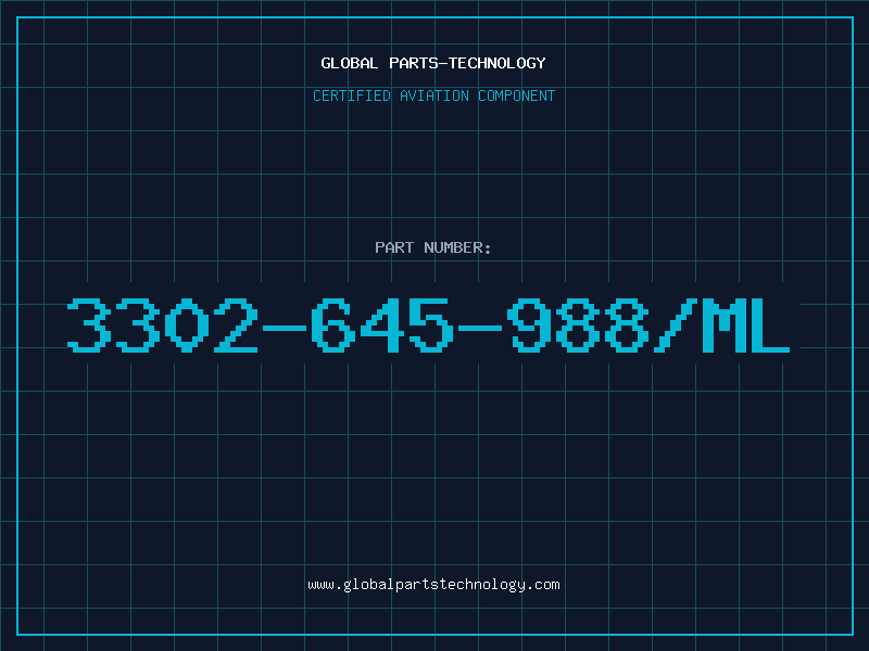 Aviation Part 3302-645-988/ML