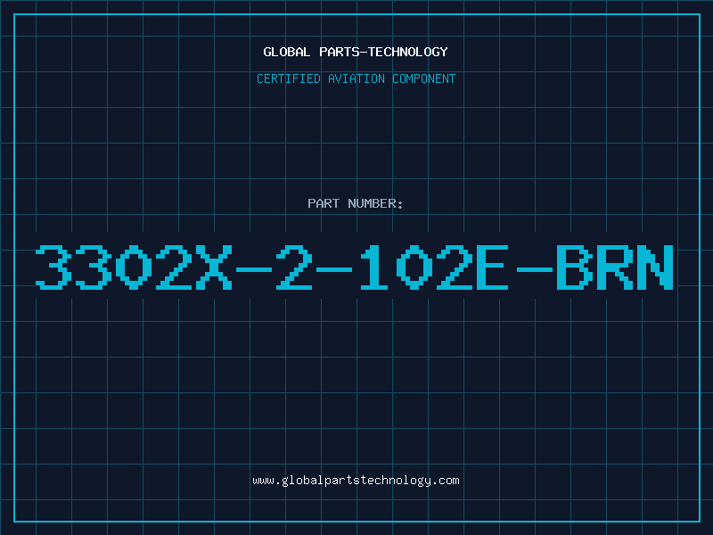 Aviation Part 3302X-2-102E-BRN