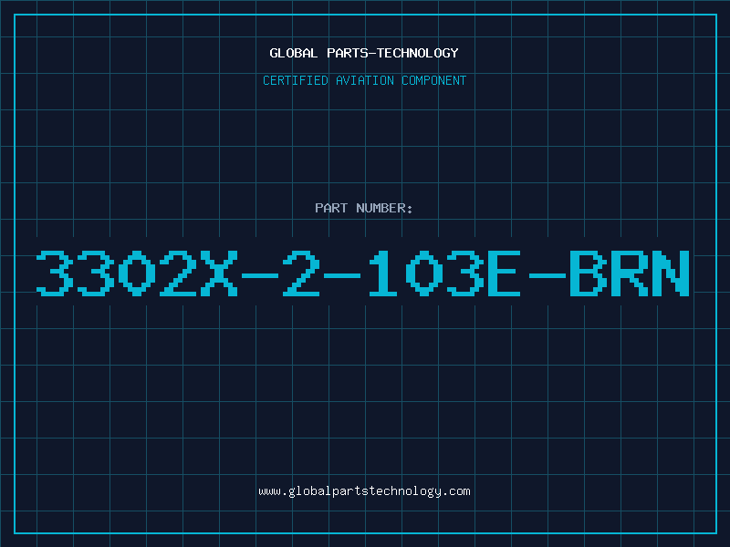 Aviation Part 3302X-2-103E-BRN