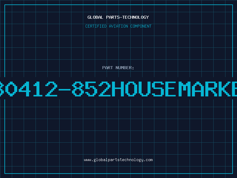 Aviation Part 330412-852HOUSEMARKED