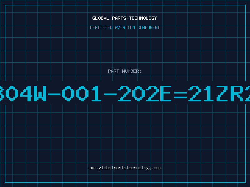 Aviation Part 3304W-001-202E=21ZR2K