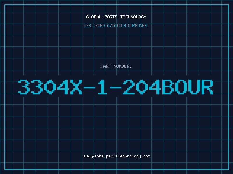 Aviation Part 3304X-1-204BOUR