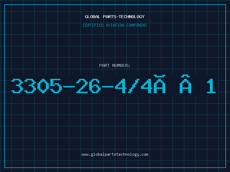 Aviation Part 3305-26-4/4Ð 1