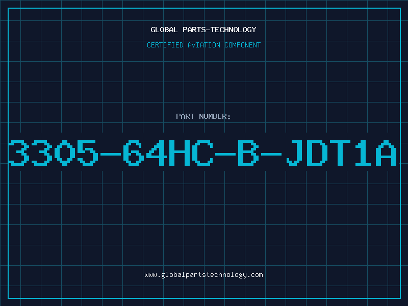 Aviation Part 3305-64HC-B-JDT1A