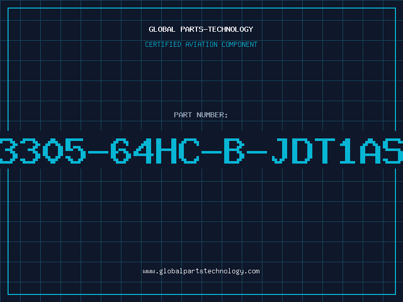 Aviation Part 3305-64HC-B-JDT1AS