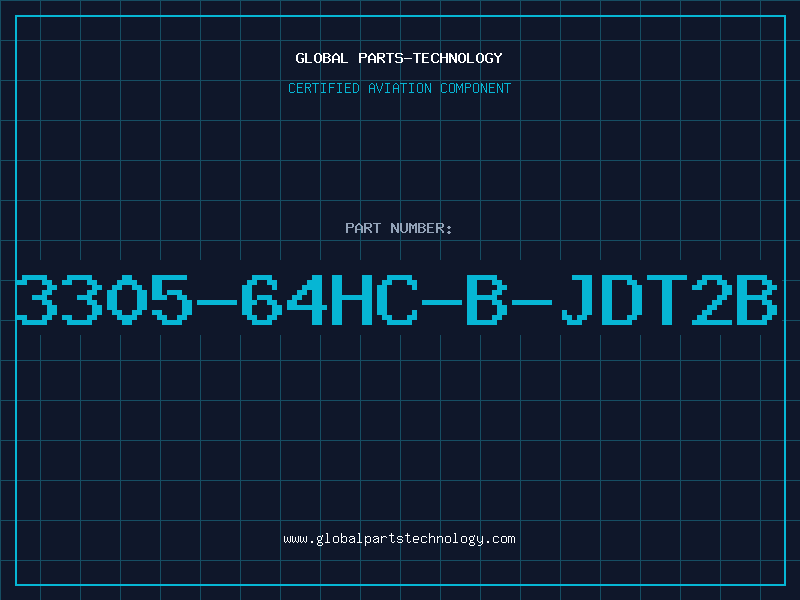 Aviation Part 3305-64HC-B-JDT2B