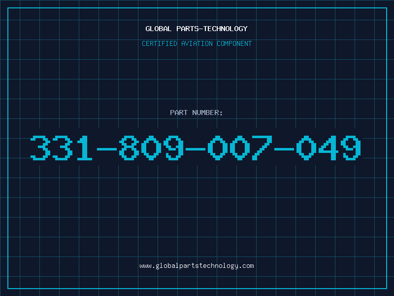 Aviation Part 331-809-007-049