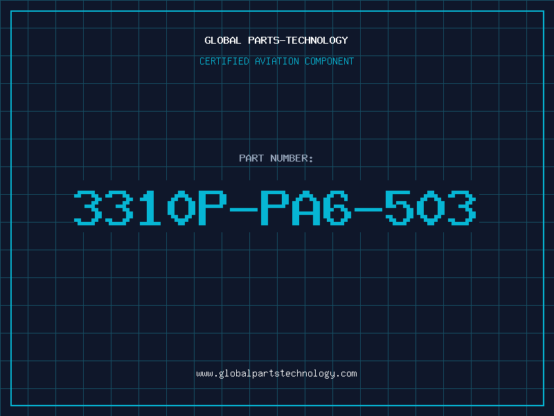 Aviation Part 3310P-PA6-503