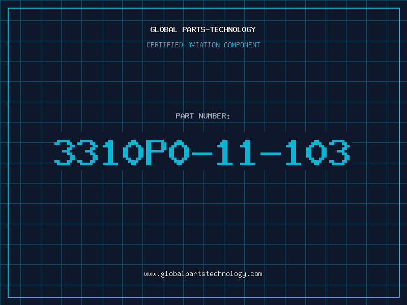Aviation Part 3310P0-11-103