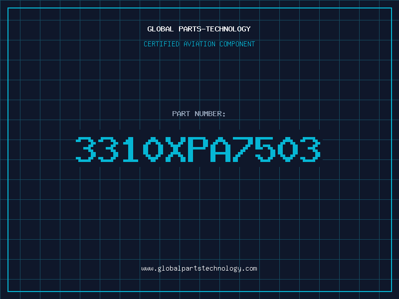 Aviation Part 3310XPA7503