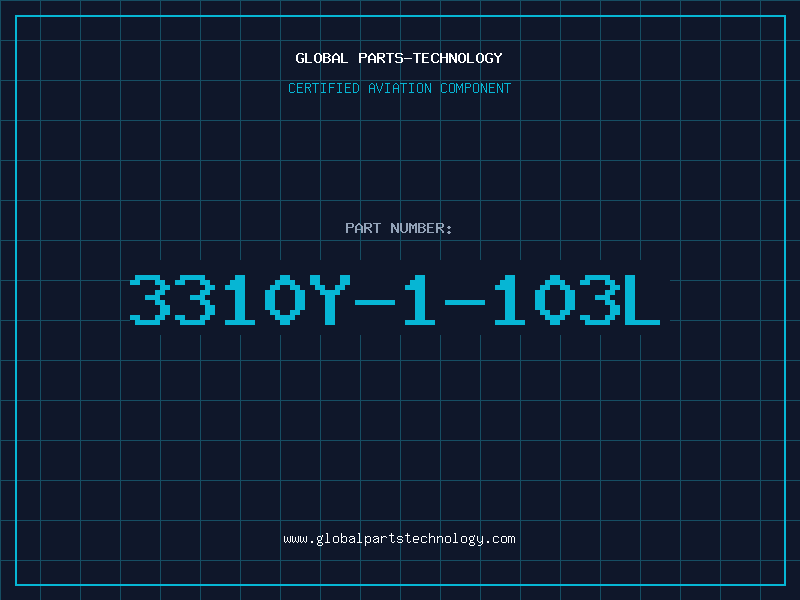 Aviation Part 3310Y-1-103L
