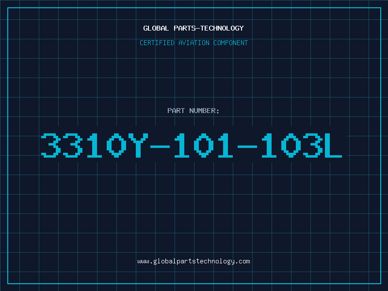 Aviation Part 3310Y-101-103L
