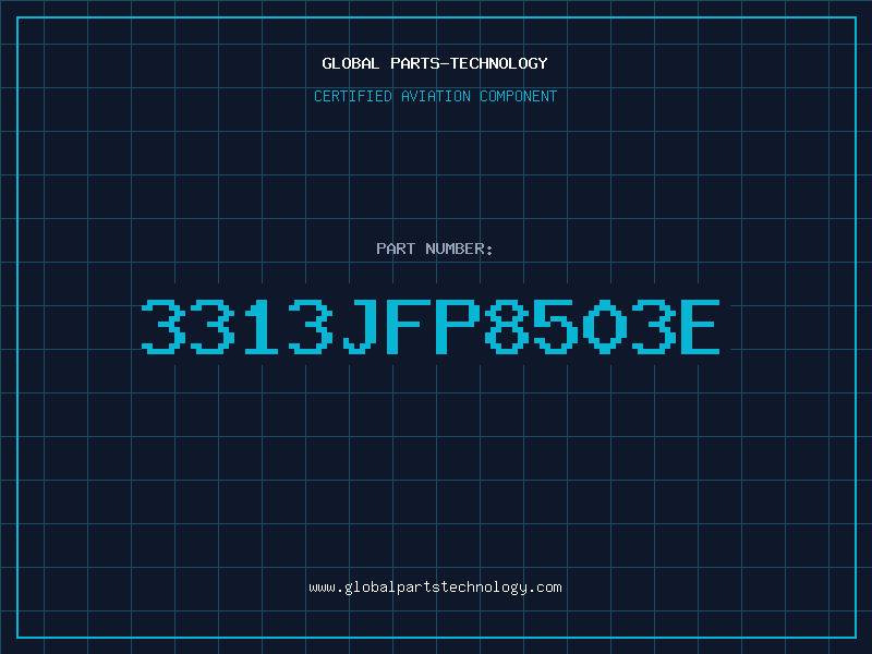 Aviation Part 3313JFP8503E