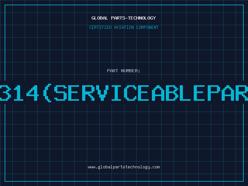 Aviation Part 3314(serviceablepart