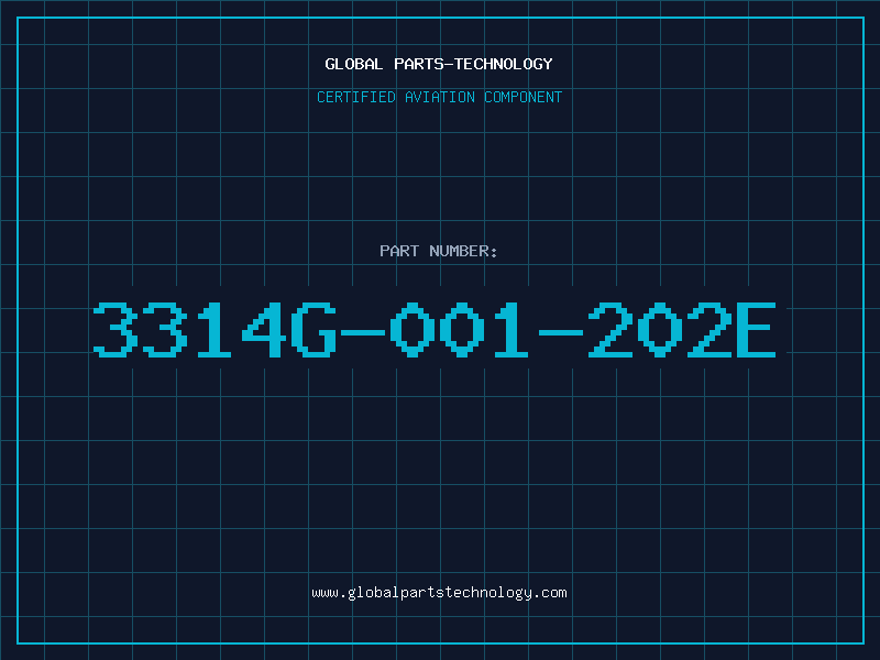 Aviation Part 3314G-001-202E