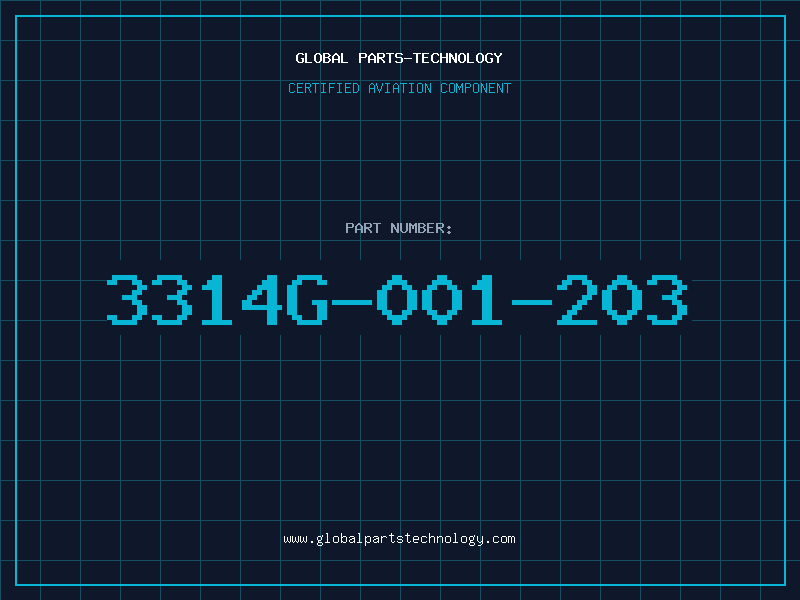 Aviation Part 3314G-001-203