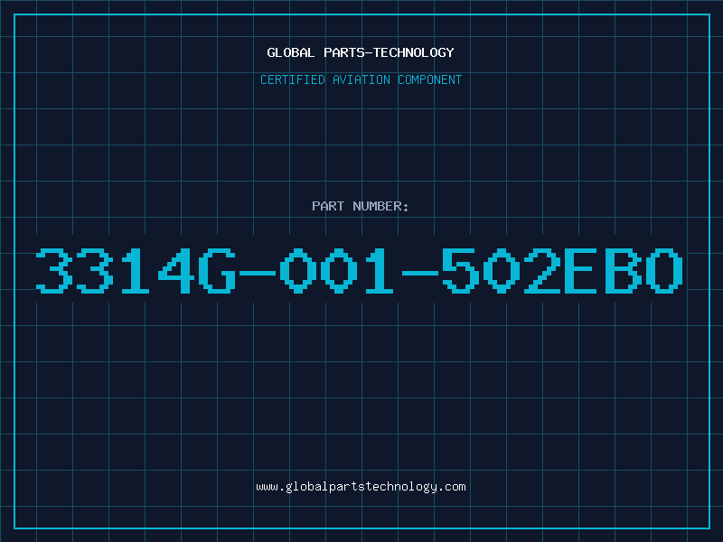 Aviation Part 3314G-001-502EBO