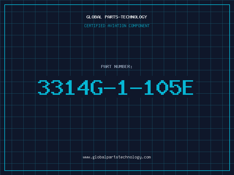 Aviation Part 3314G-1-105E
