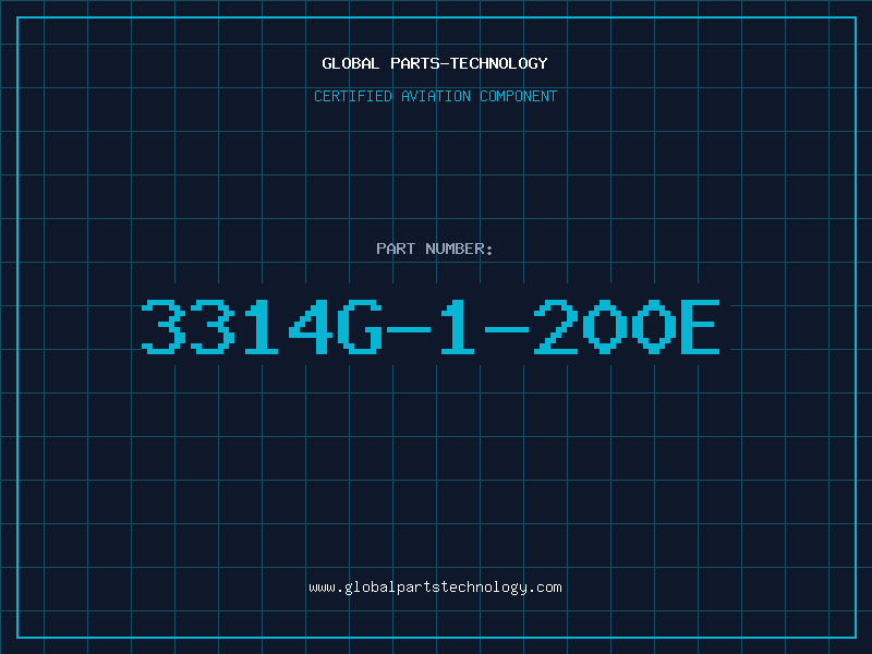 Aviation Part 3314G-1-200E